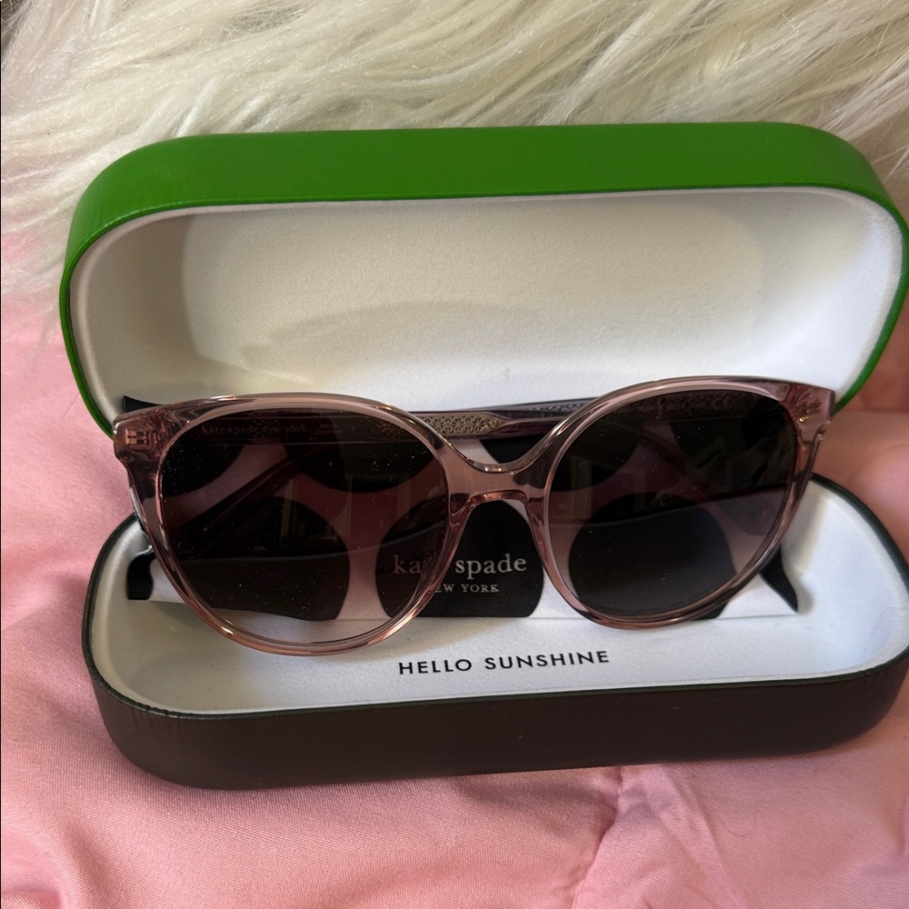 Kate Spade Rose-Tinted Sunglasses